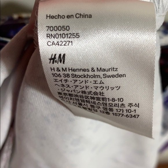 H&m Multicolour Floral Blouse - Picture 8 of 12